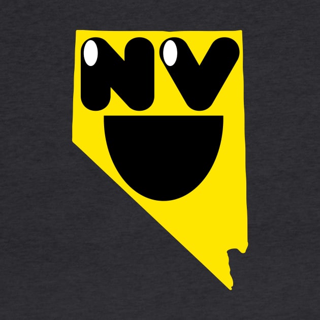 Nevada States of Happynes- Nevada Smiling Face by pelagio